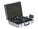 Audix DPElite 8 Eight Mic Drum Package With Case And Clamps Front View